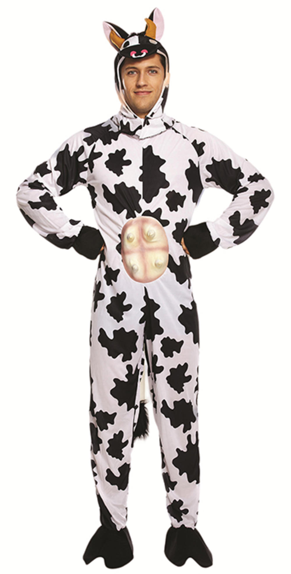 Adults Cow Costume Animal & Nature Costumes Mega Fancy Dress